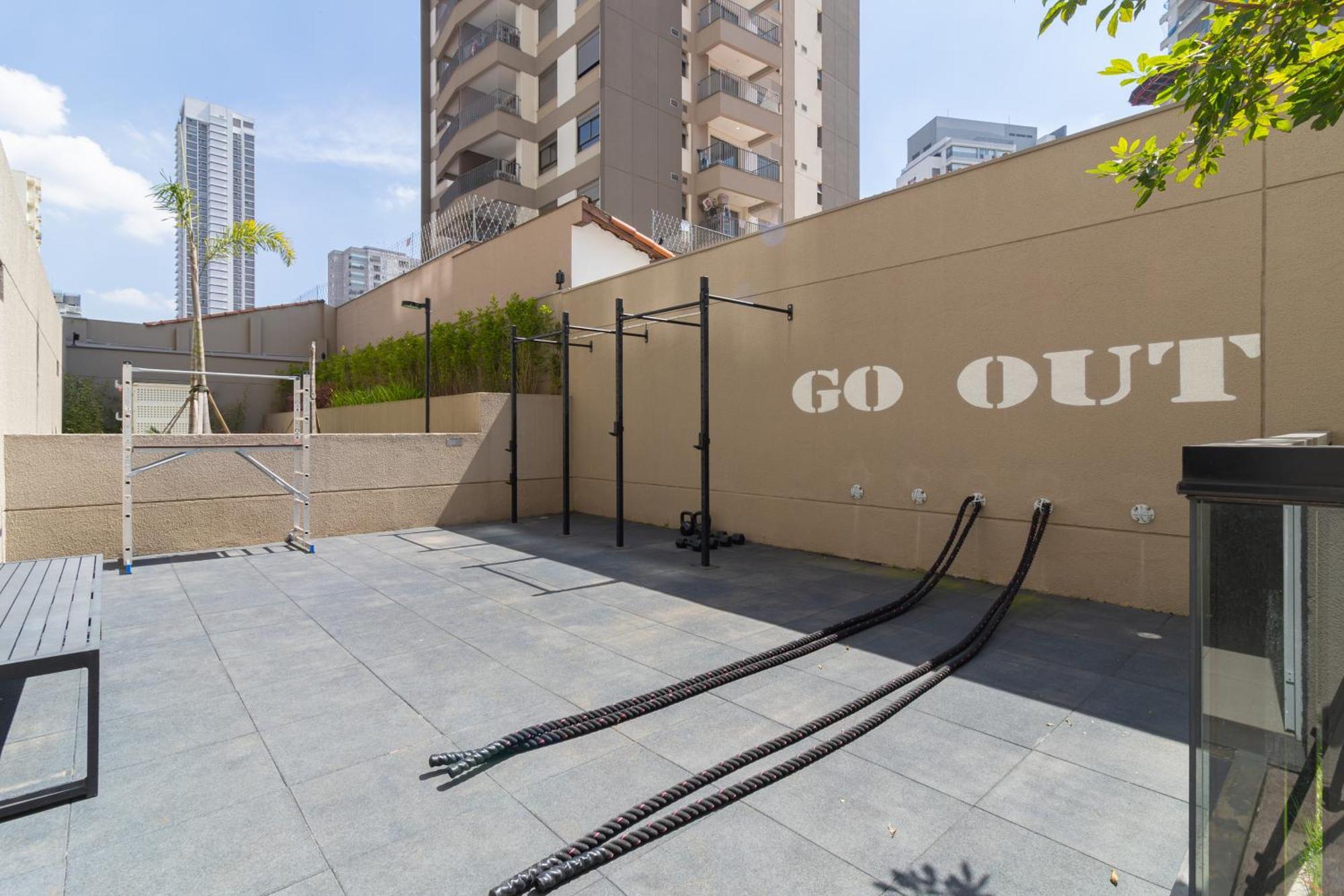 Flat Com Quarto Separado E Varanda A 200M Do Metro Vila Madalena Apartamento *
