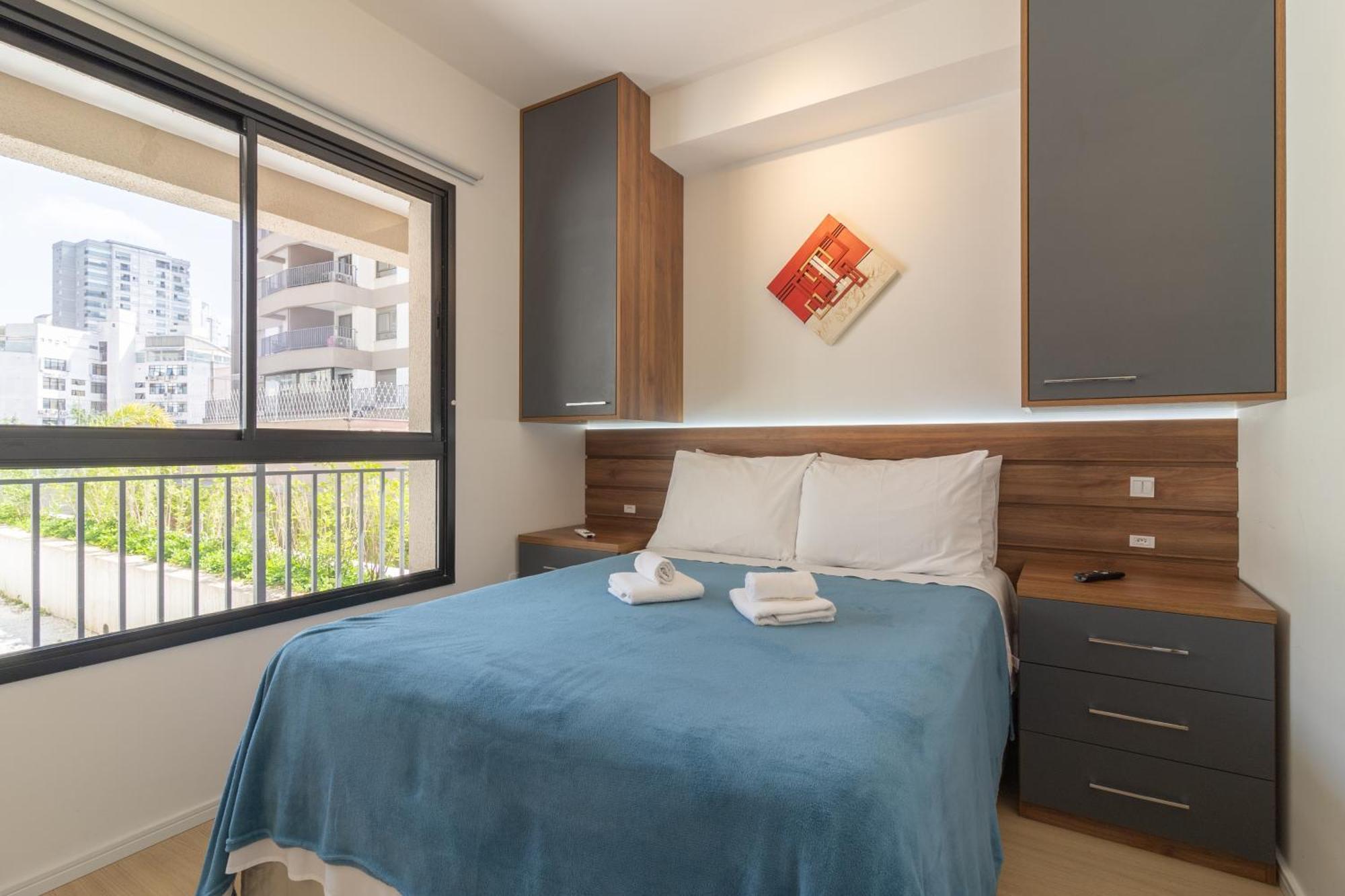 Flat Com Quarto Separado E Varanda A 200M Do Metro Vila Madalena Apartamento